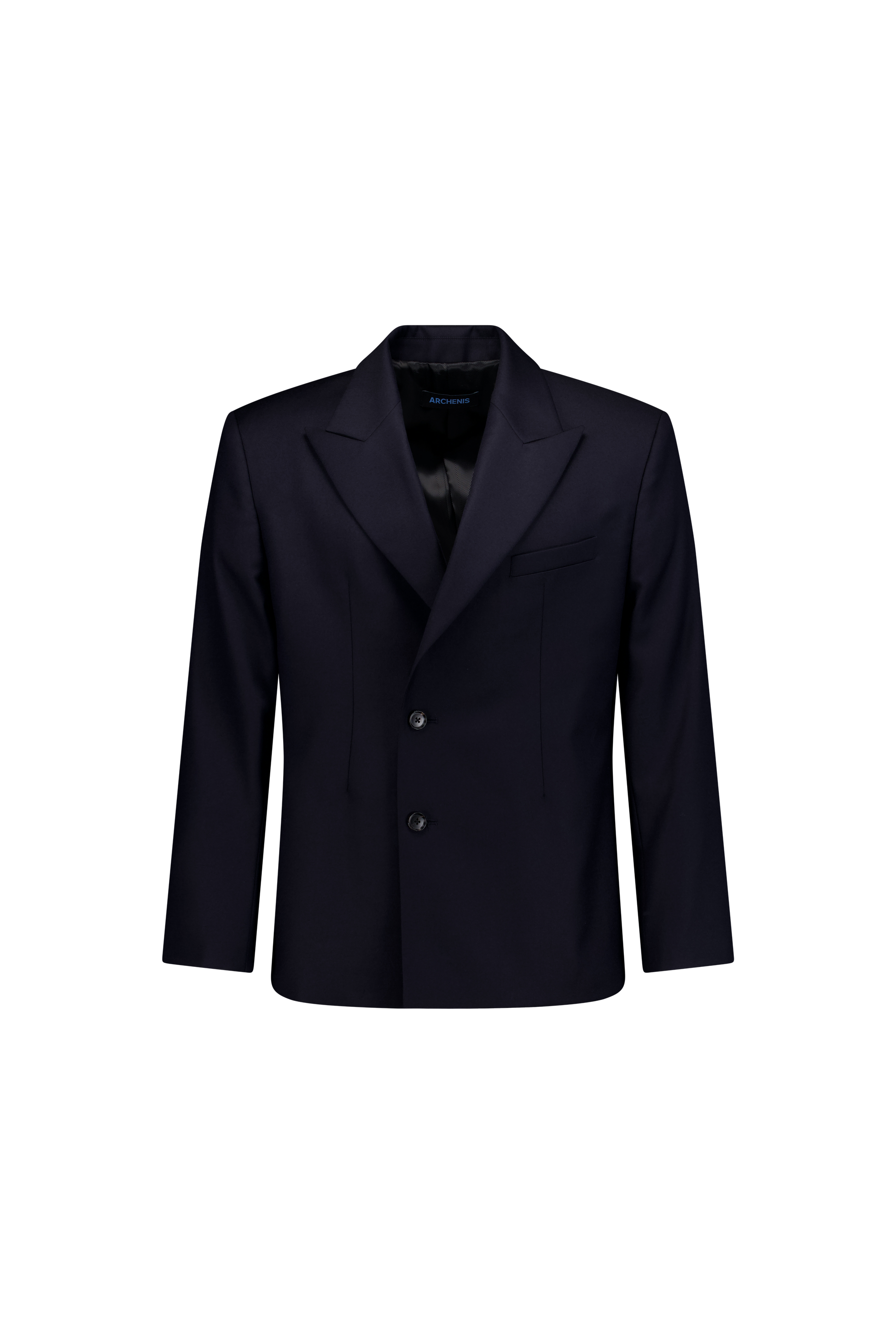 OVERSIZED WOOL TAILORED JACKET