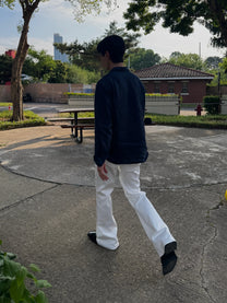 STUDIO FLARED COTTON TROUSERS ARCHENIS
