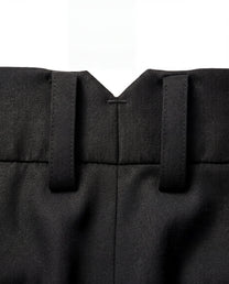 SLIT SEMI FLARED TROUSERS