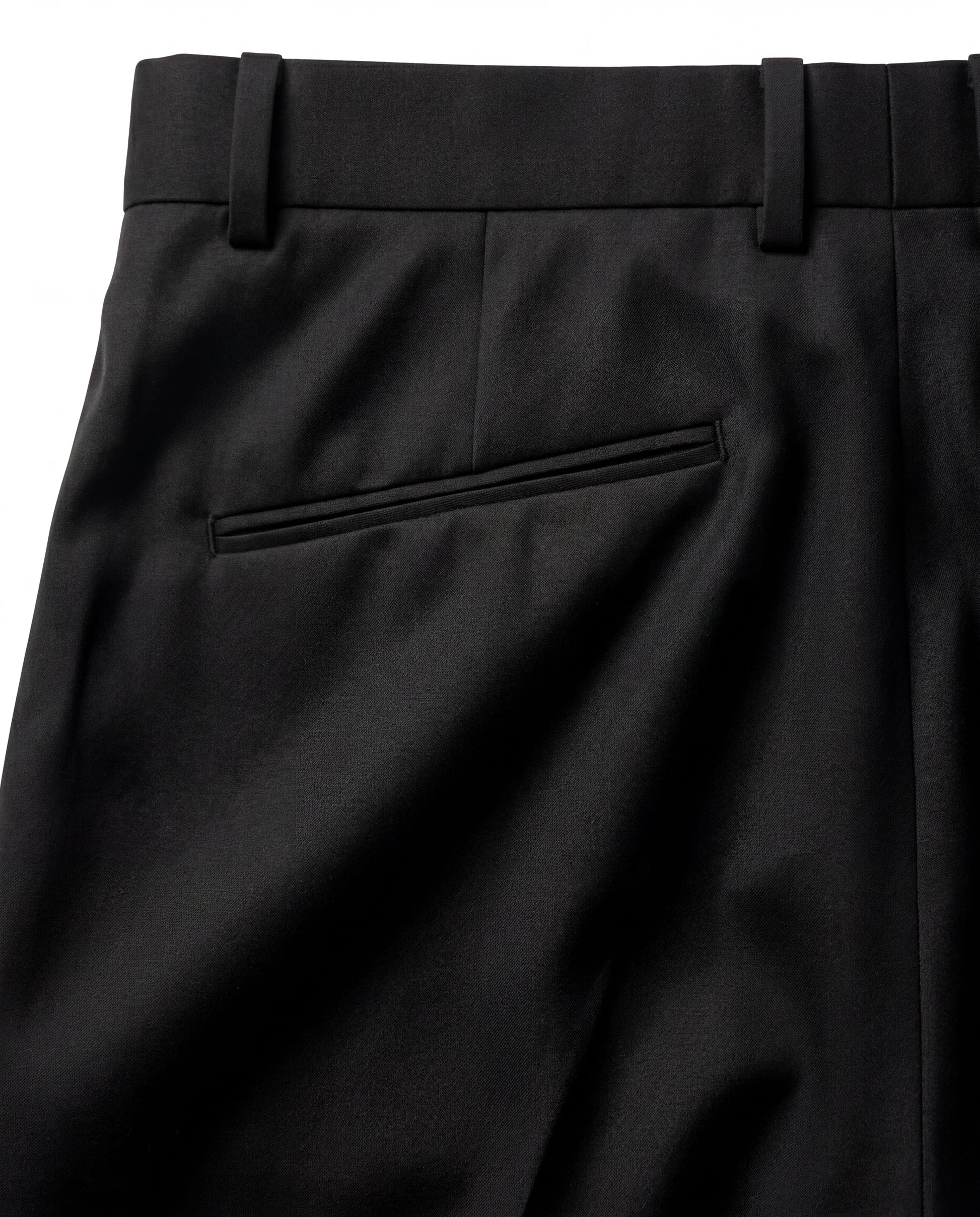 SLIT SEMI FLARED TROUSERS