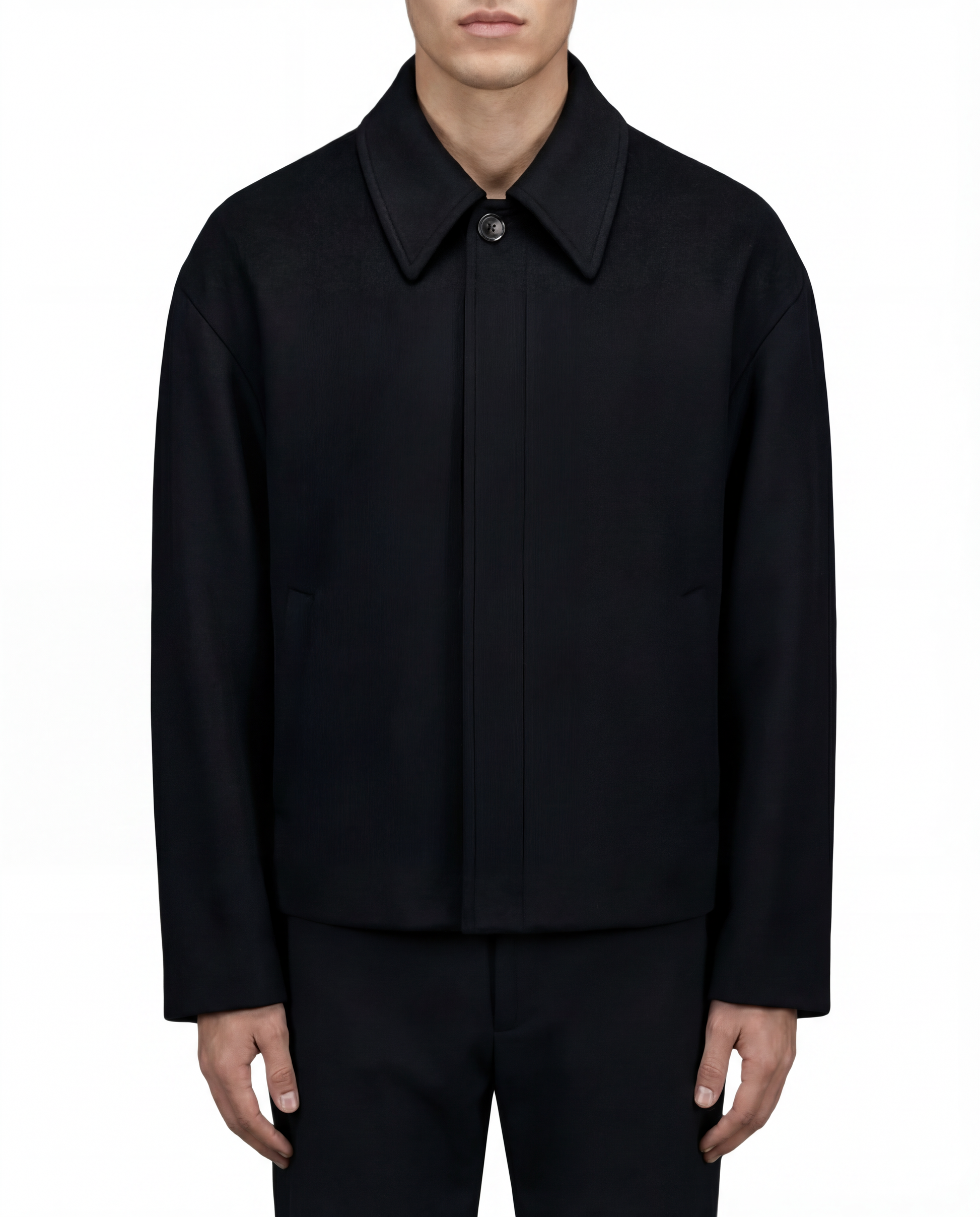 TECHNICAL CASHMERE BLOUSON