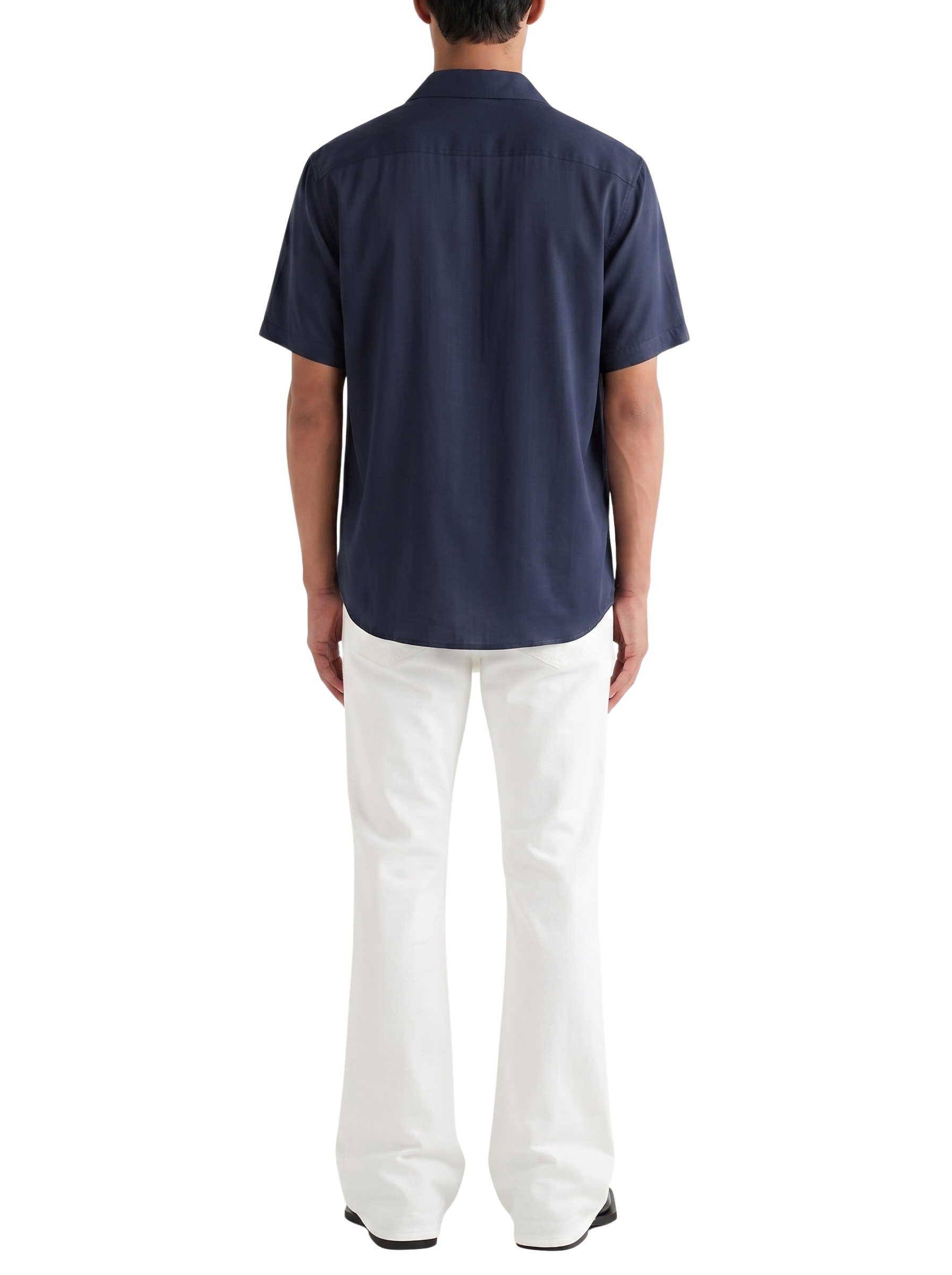 NOCTURNE HALF SHIRT_DARK BLUE