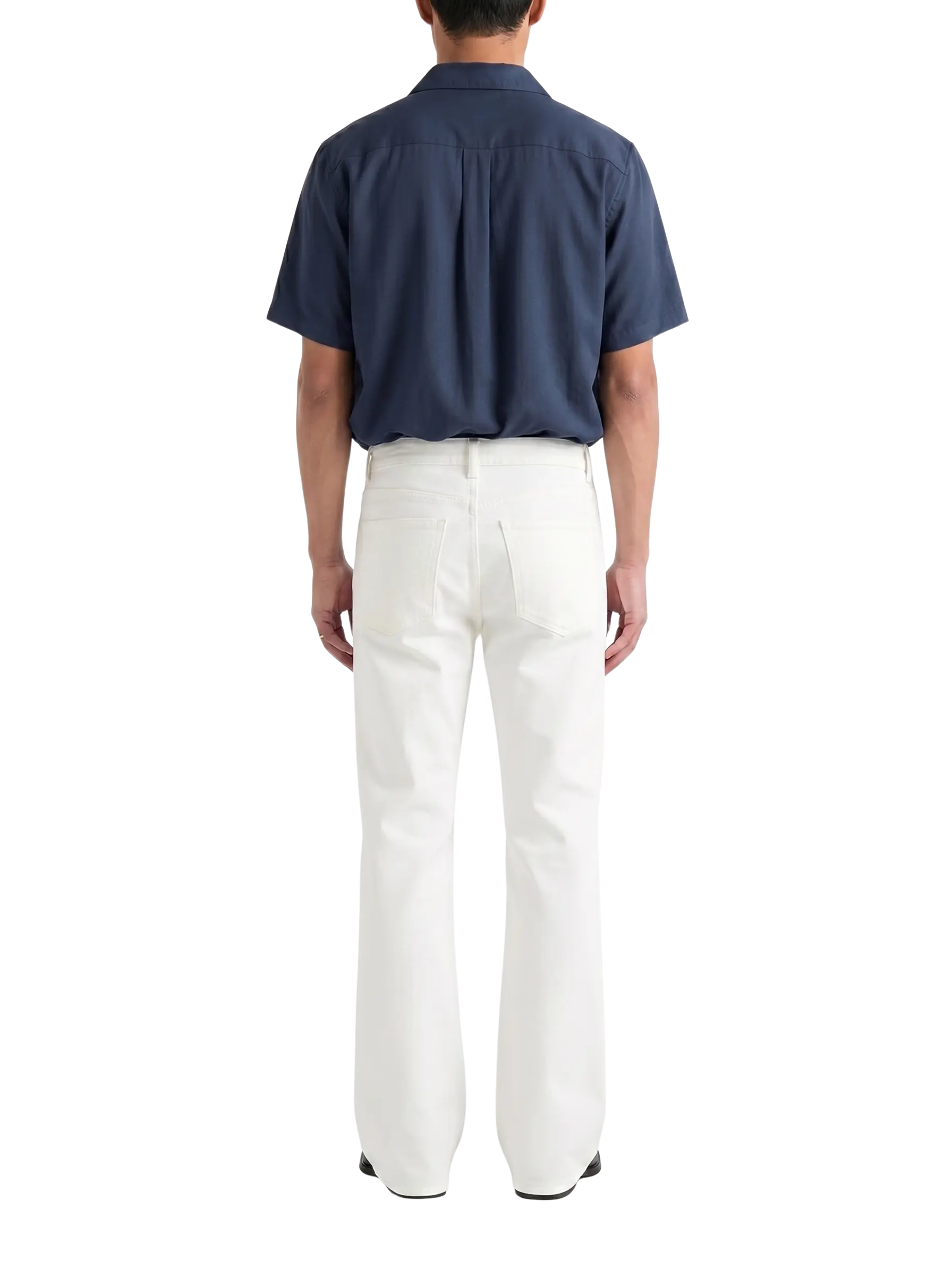 STUDIO FLARED COTTON TROUSERS ARCHENIS