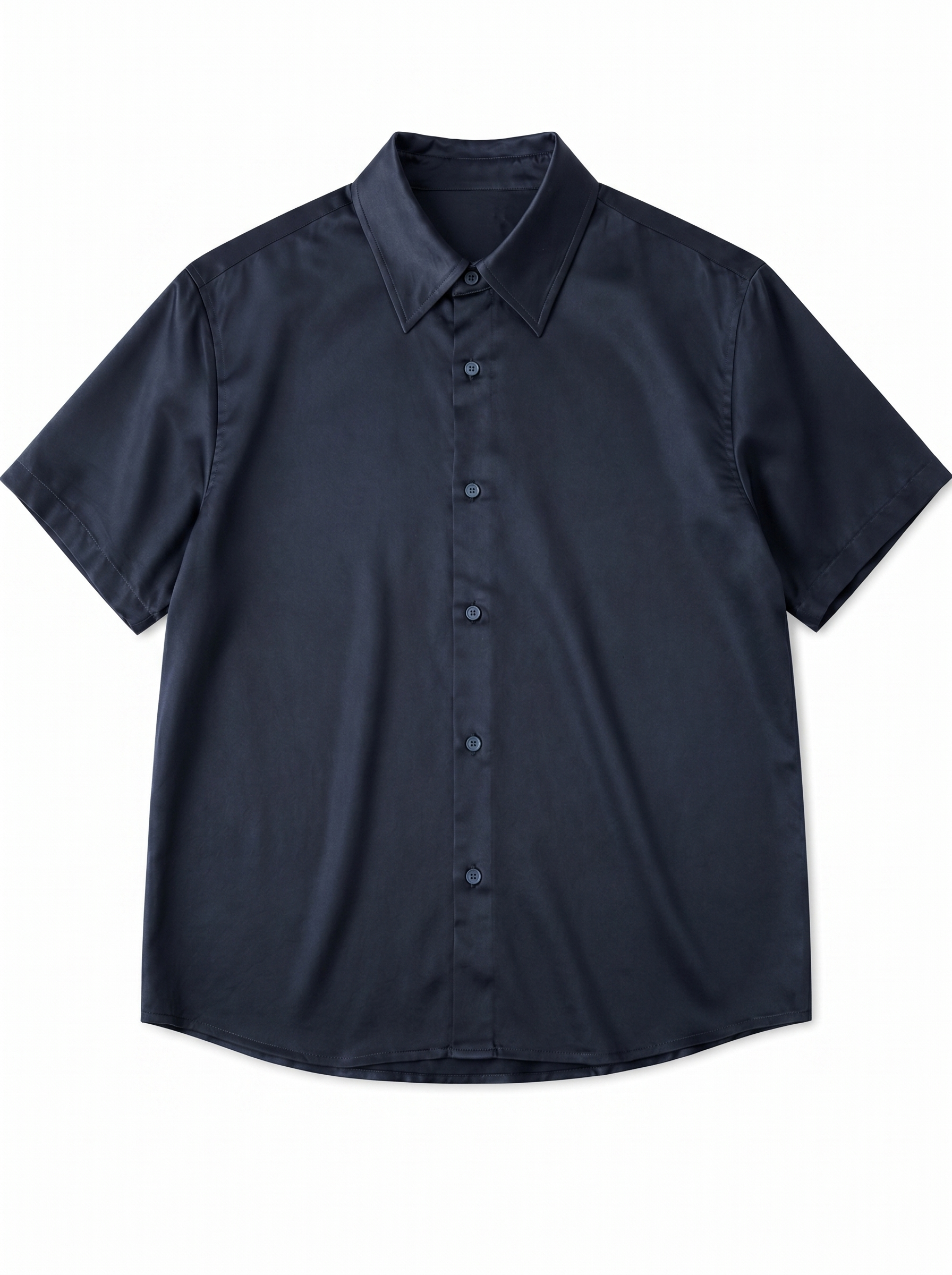 NOCTURNE HALF SHIRT_DARK BLUE