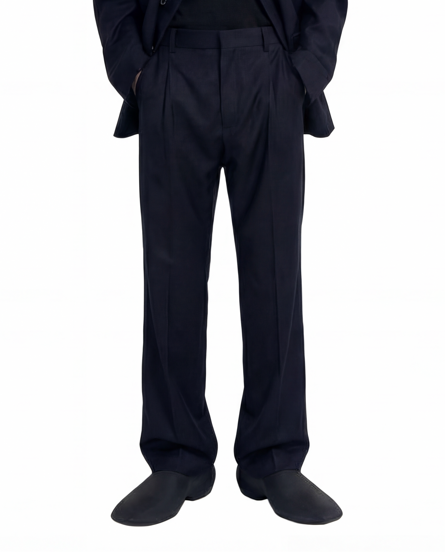 OVERSIZED WOOL TAILORED PANTS