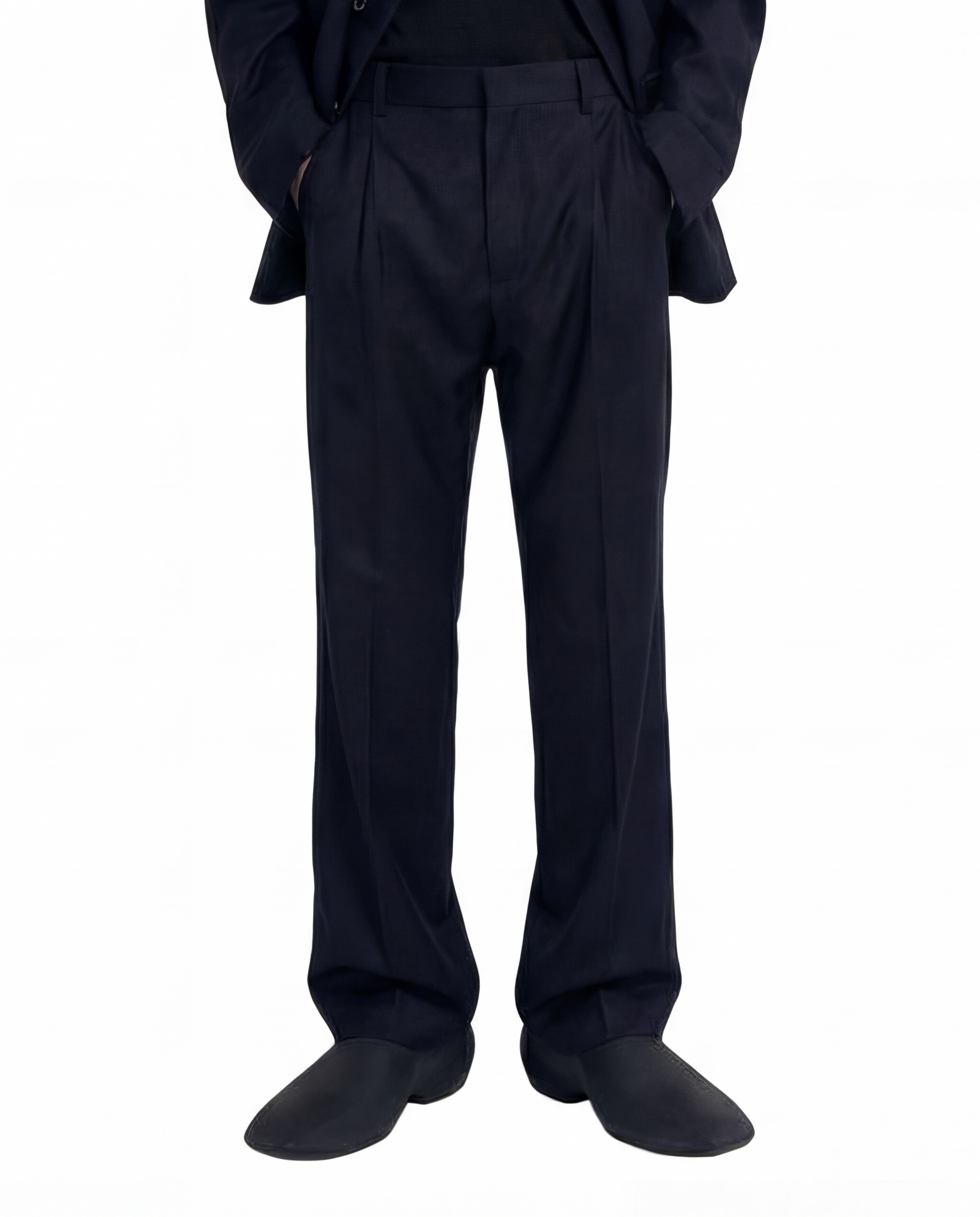 OVERSIZED WOOL TAILORED PANTS