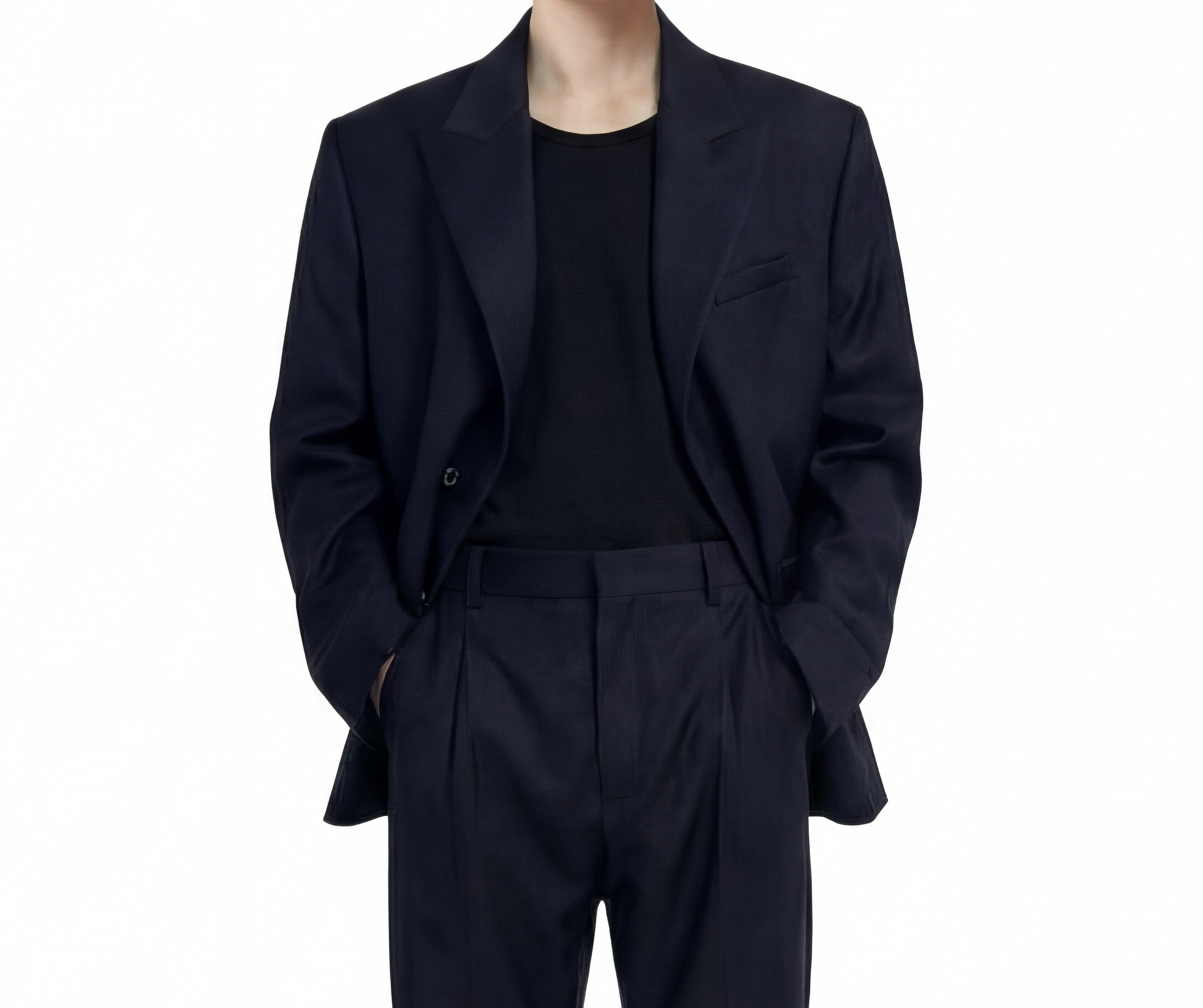 OVERSIZED WOOL TAILORED JACKET